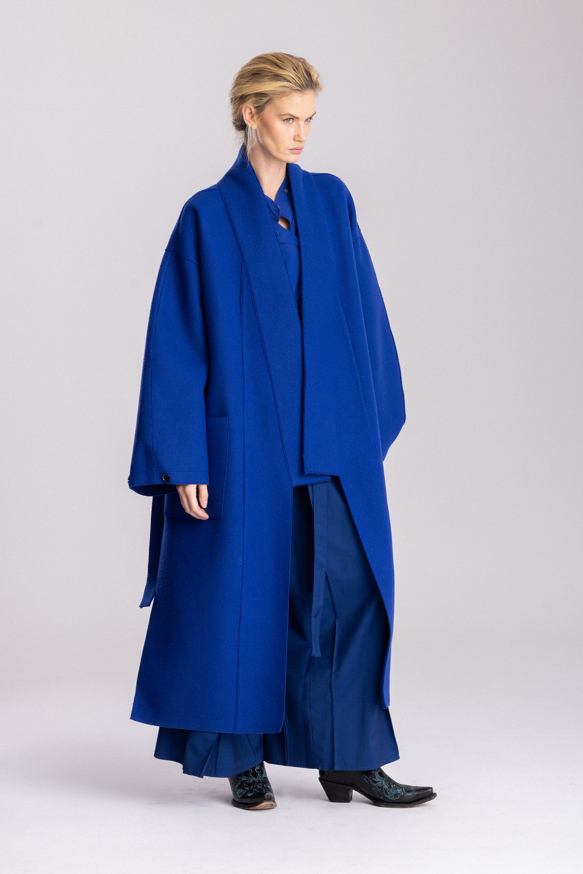 Płaszcz Samue Balmoral, royal blue, Jo.S
