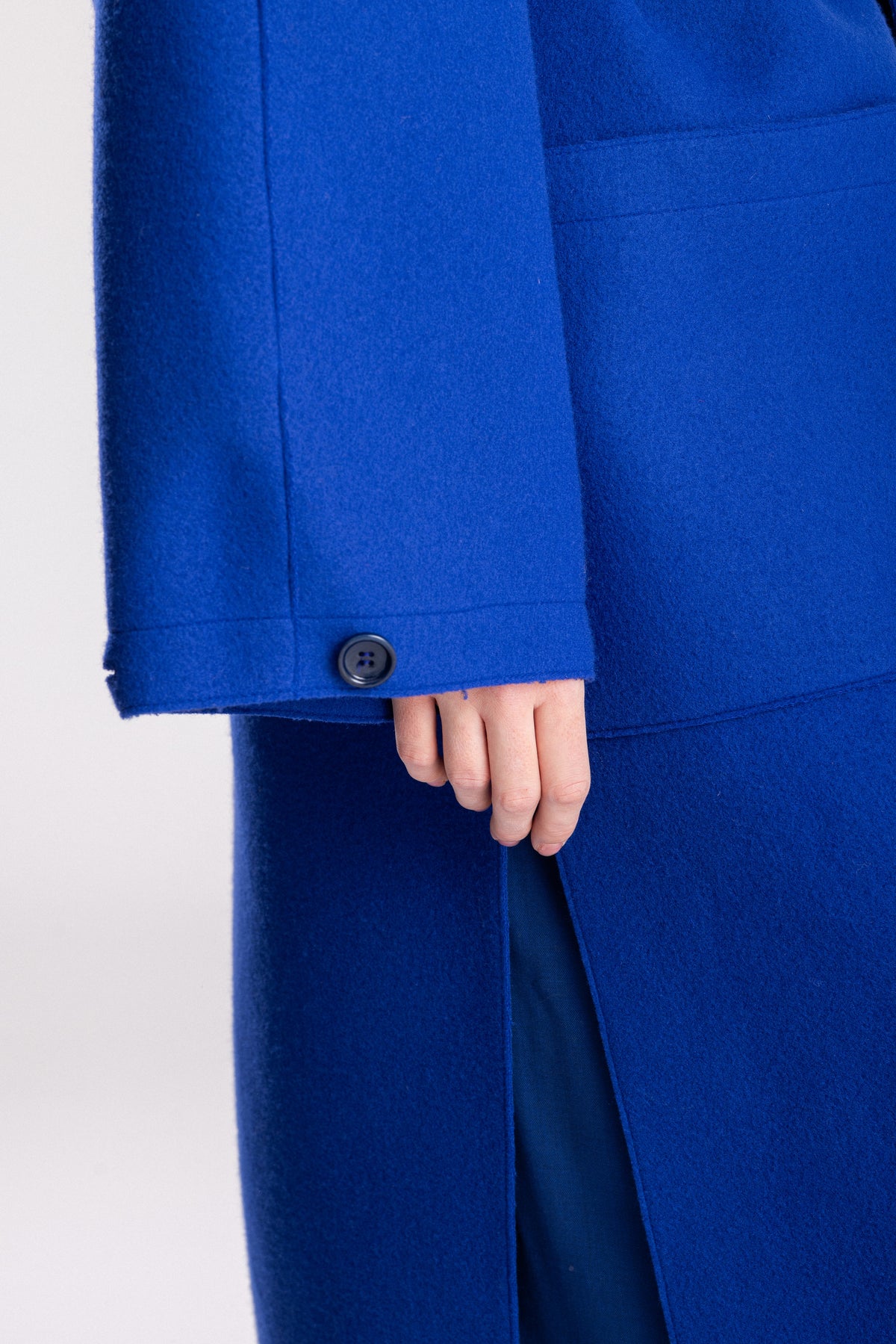 Płaszcz Samue Balmoral, royal blue, Jo.S