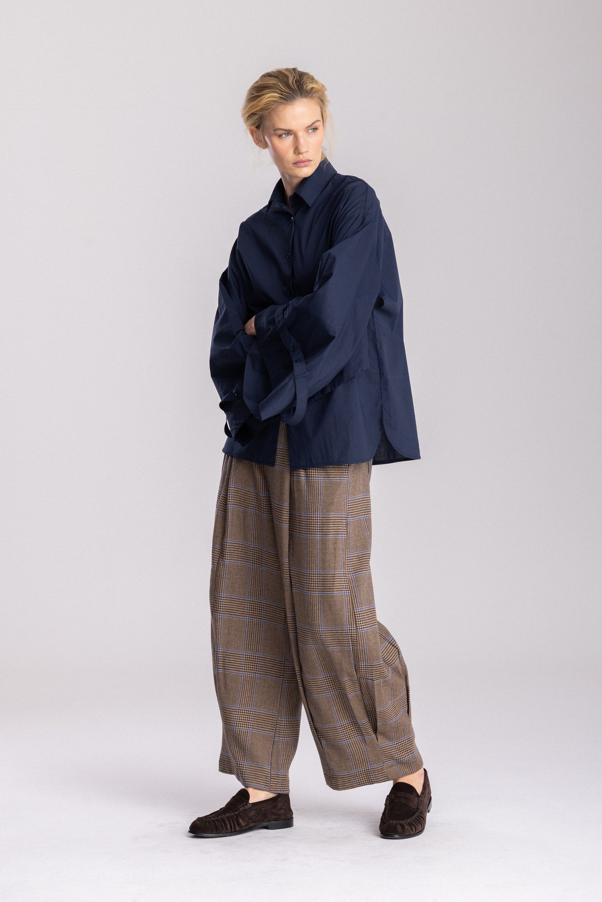Koszula Eri Classic Navy Blue, głęboki granat, Jo.S