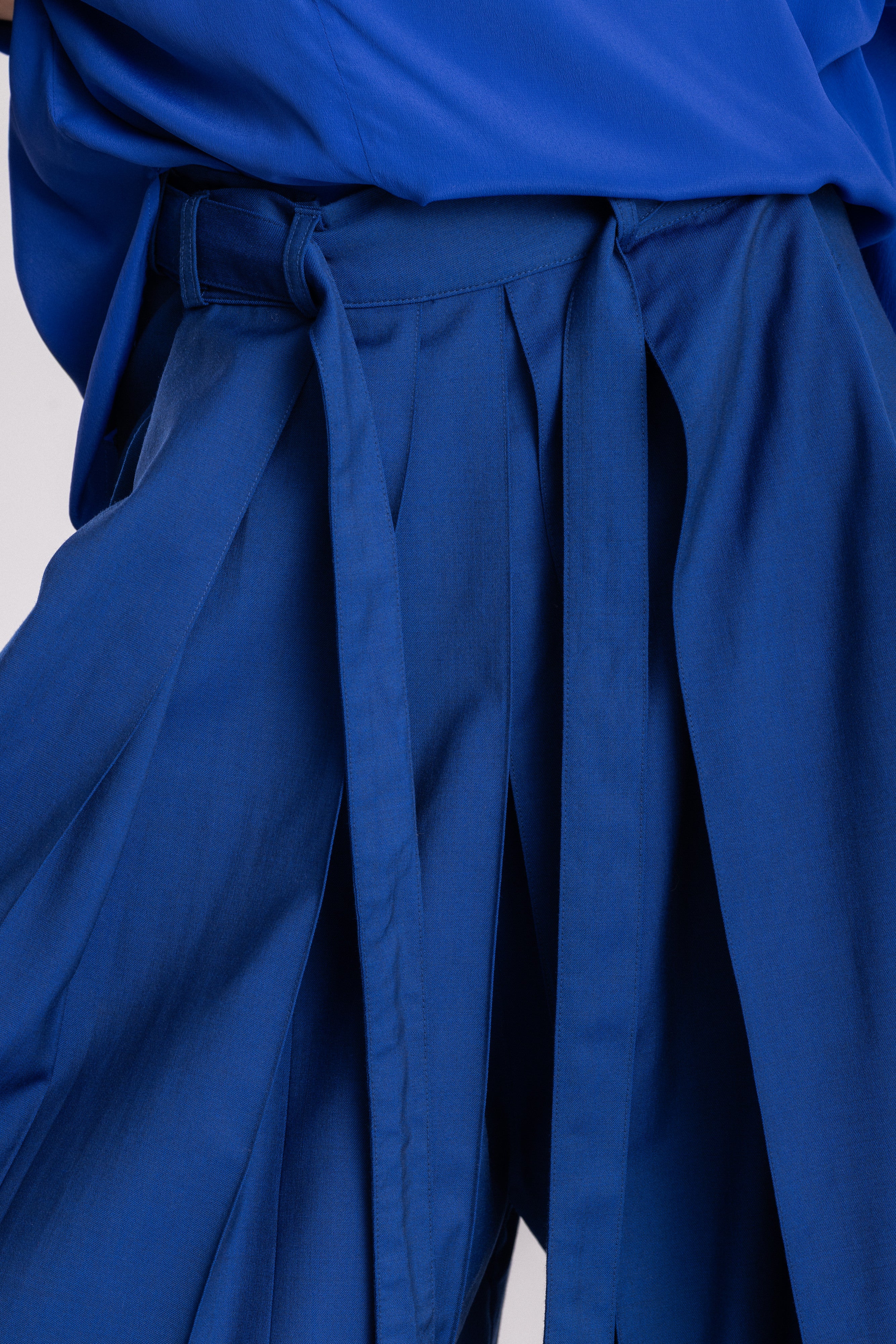Hakama Balmoral Long, royal blue, Jo.S