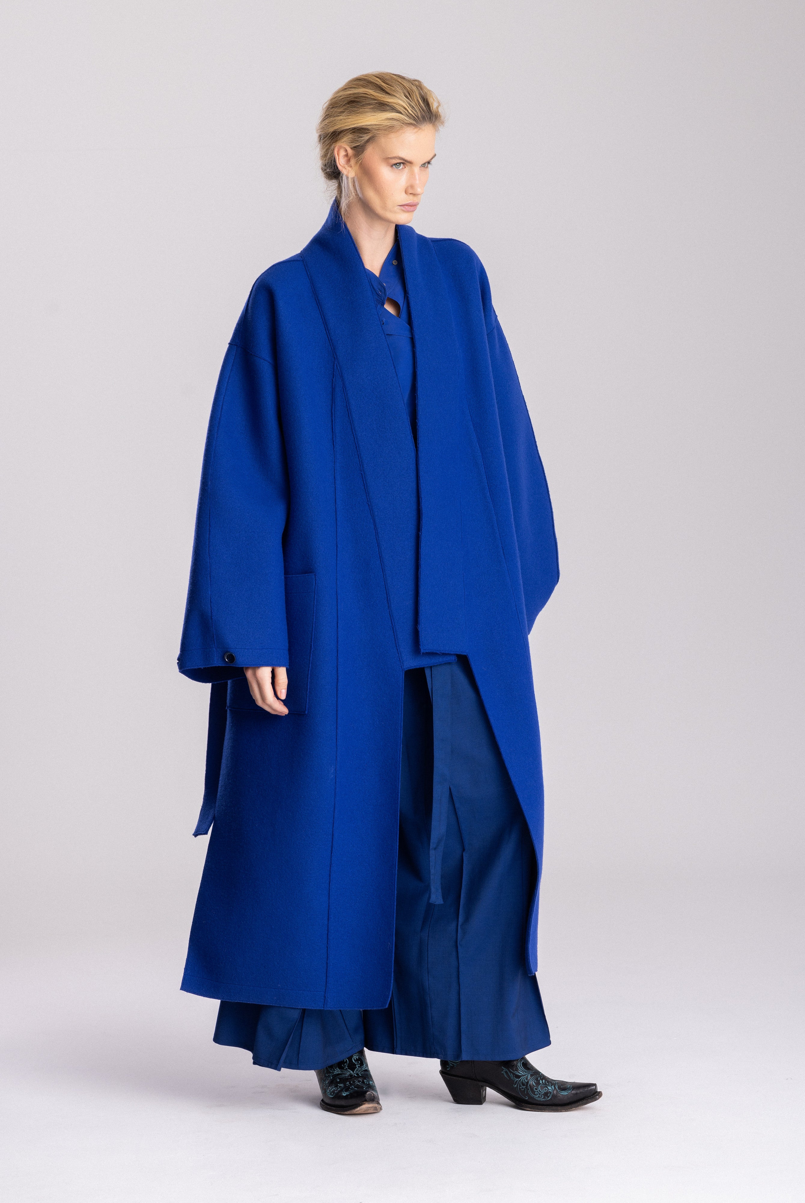 Płaszcz Samue Balmoral, royal blue, Jo.S