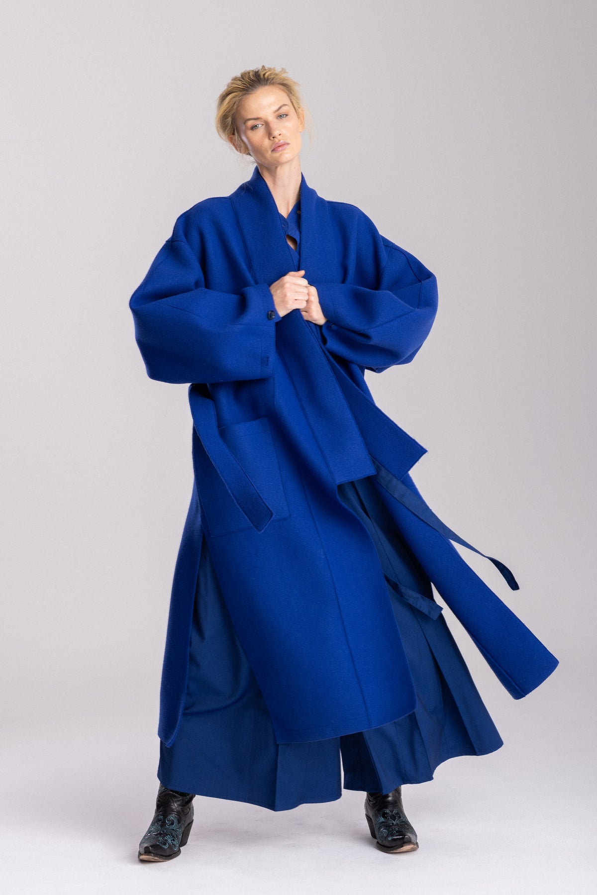 Płaszcz Samue Balmoral, royal blue, Jo.S