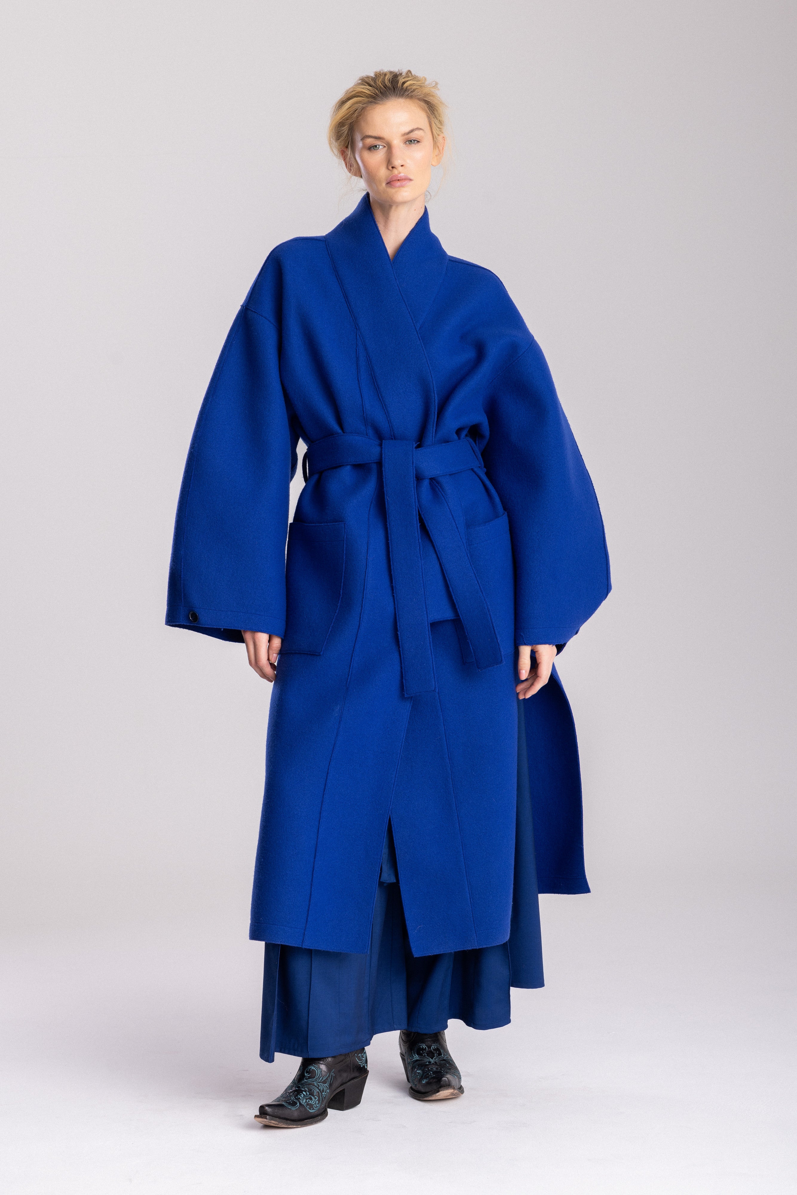 Płaszcz Samue Balmoral, royal blue, Jo.S