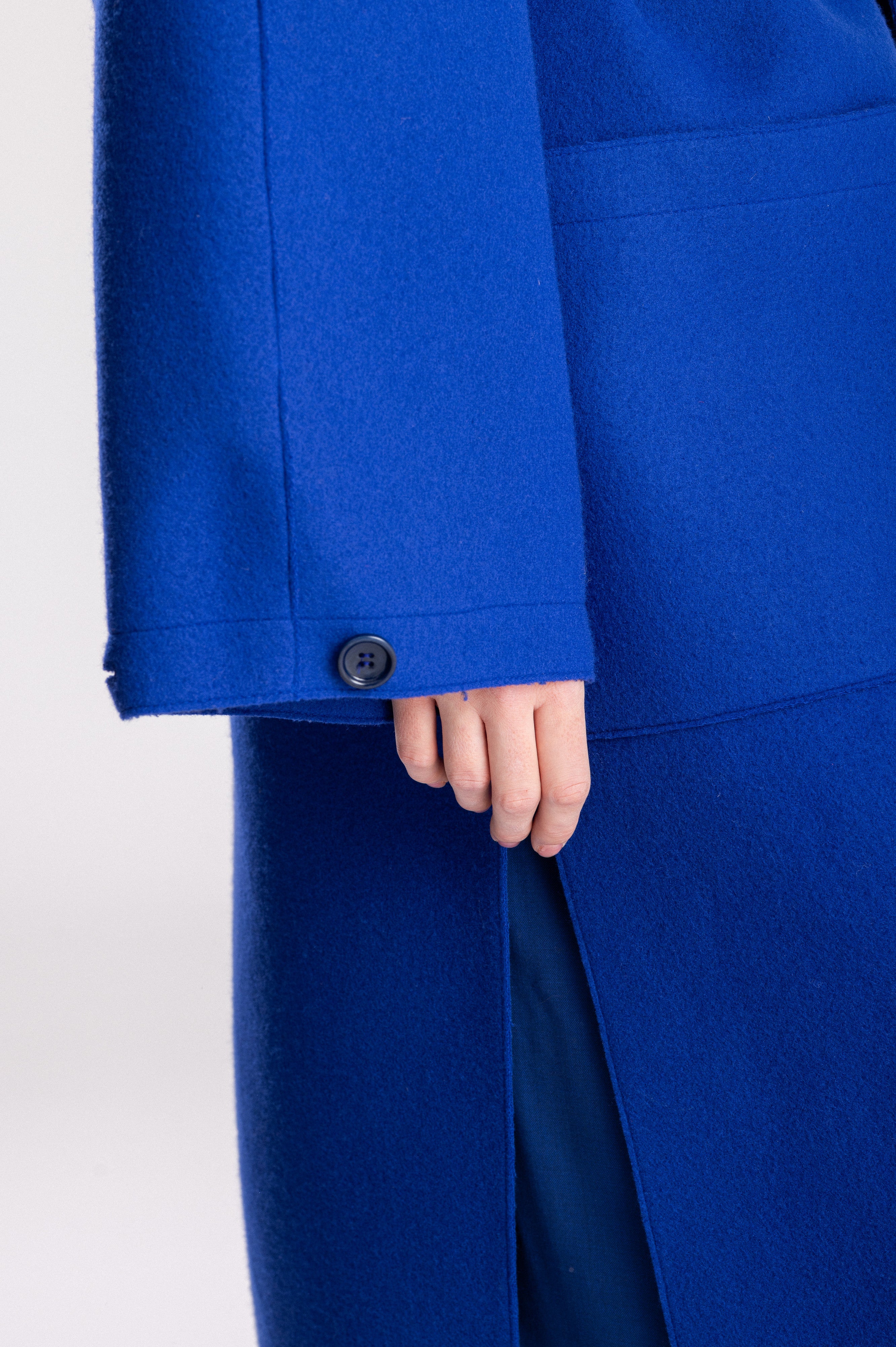 Płaszcz Samue Balmoral, royal blue, Jo.S