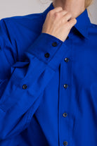 Koszula Uni Balmoral, royal blue, Jo.S