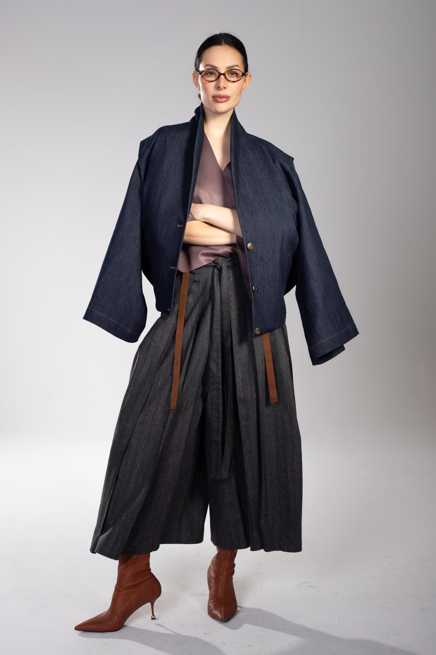 Hakama Classic Grey Gold