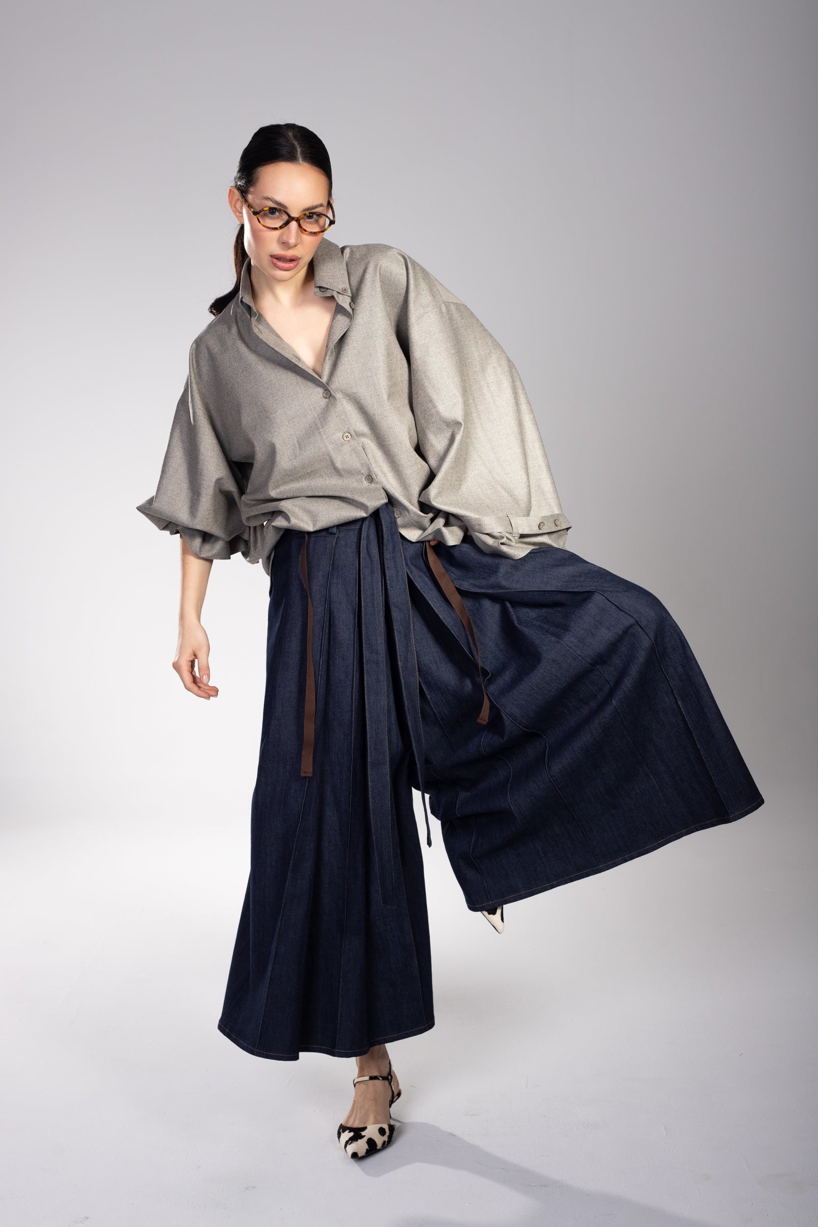 Hakama Navy Jeans