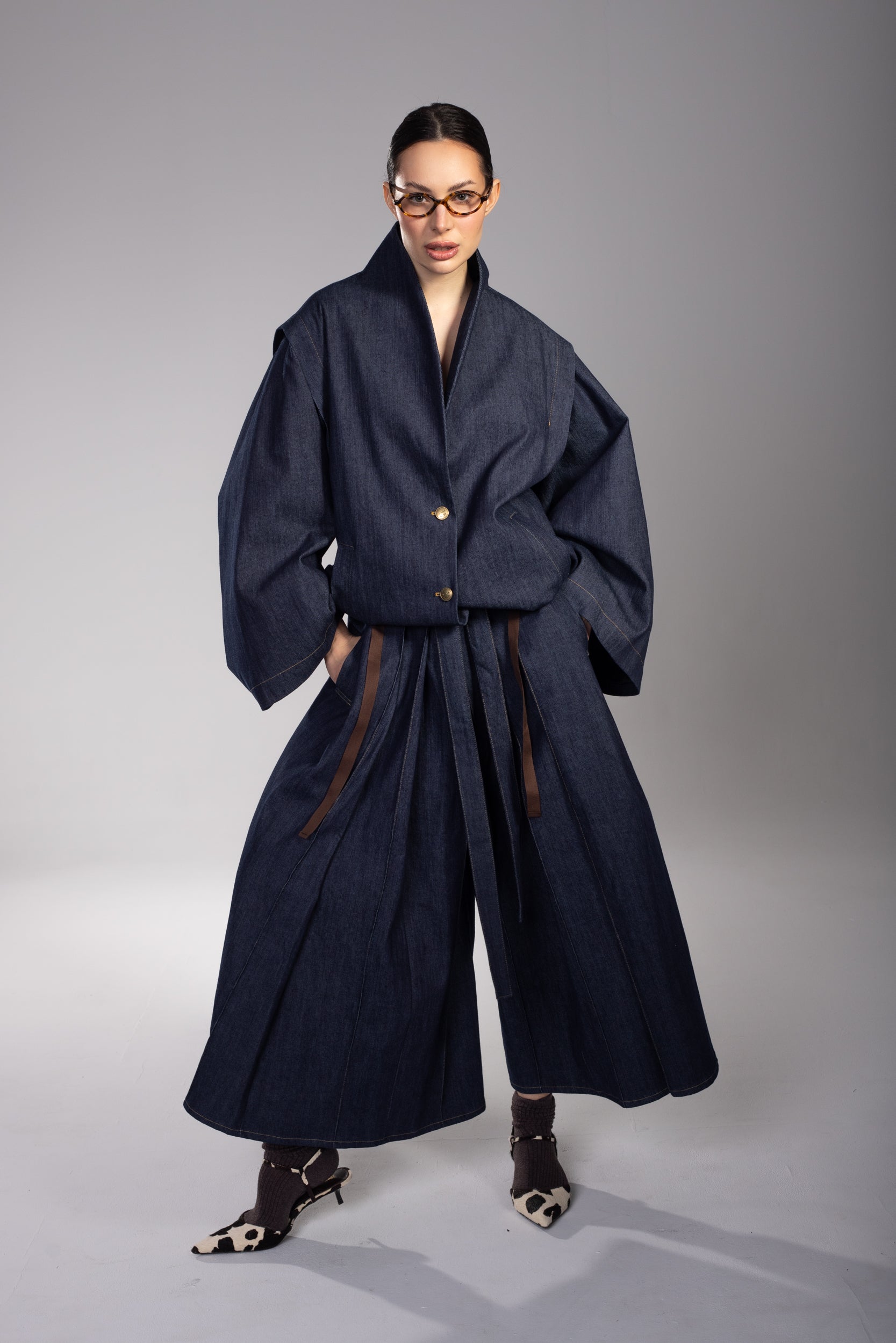 Hakama Navy Jeans