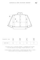 Tabela rozmiarów: Koszula Eri Fusion Hare Short, Jo.S